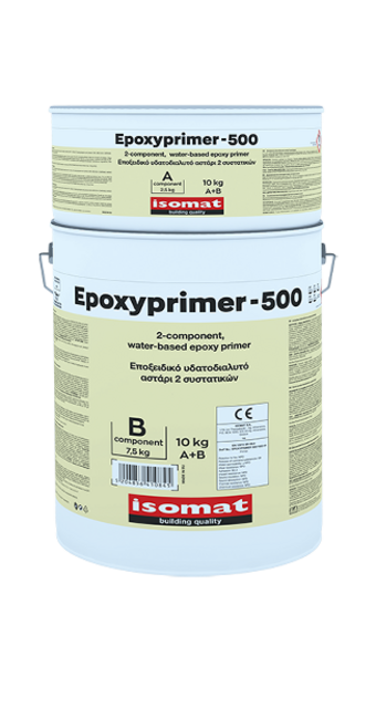 EPOXYPRIMER-500 Двухкомпонентная эпоксидная грунтовка на водной основе. фото №1