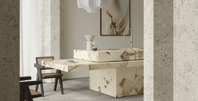Porcelain stoneware Ariostea Patagonia Prelucidato BLOCK A 6 mm 3000x1500 фото №4