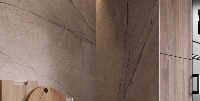 Porcelain stoneware worktop Nebula Brown 320х160x12(+) фото №3