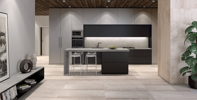 Porcelain stoneware worktop Ascale Cosmopolita Gray 320х160x20(+) фото №6