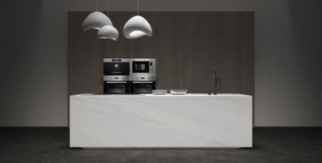 Porcelain stoneware worktop Lasa White 320х160х12(+) фото №3