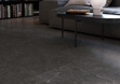 Porcelain stoneware LITHOS CARBON 60x120x14 photo #2