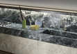 Porcelain countertope Sapienstone Alpi Chiaro Venato Natural 320x160х12 photo #5