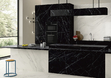 Porcelain countertope Dark Marquina Silky 320x160х12 photo #5