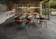 Porcelain stoneware Tagina NAMUR FONCÉ Esagono Astrid 25x22x10 photo #2