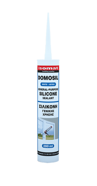 DOMOSIL General-purpose silicone sealant. фото №1