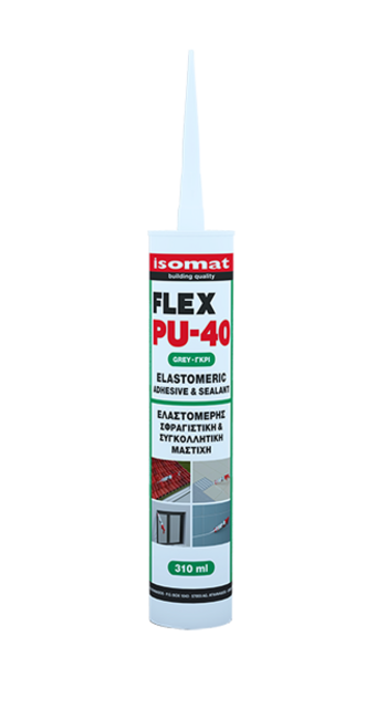 FLEX PU-40 Еластомерний клей і герметик без розчинників. фото №1