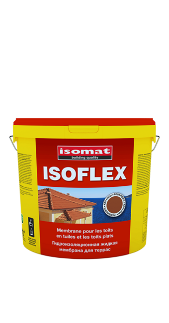 ISOFLEX Elastomeric, liquid waterproofing membrane for flat roofs and tiled roofs фото №1