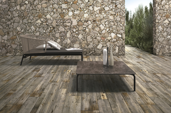 Porcelain stoneware Quercia Tropicale anticato фото №4