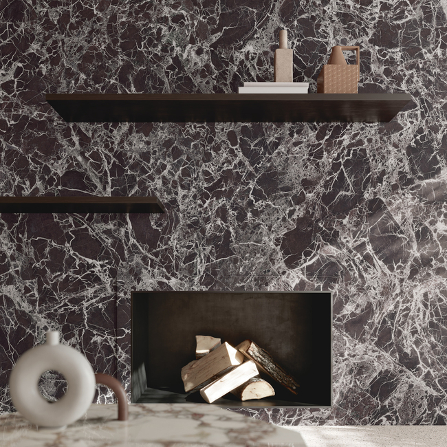 Porcelain stoneware Rosso Imperiale Lucidato Shiny фото №7
