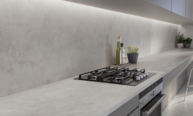 Porcelain stoneware worktop Cosmopolita Silver фото №4