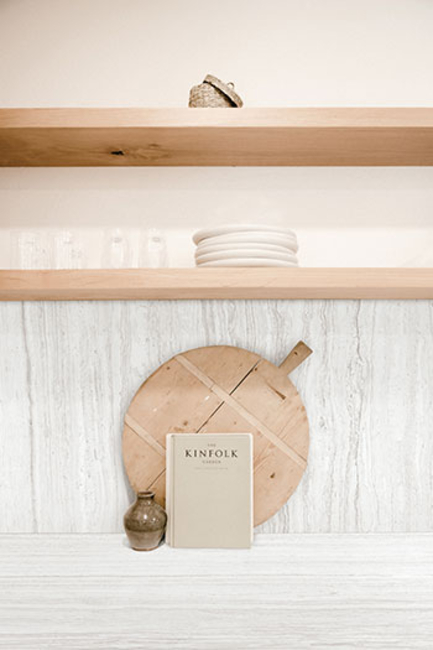 Countertope from ceramic Neolith Calista UltraSoft фото №2