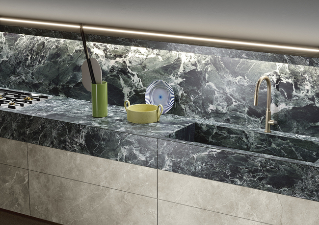 Porcelain countertope Fior di Bosco Silky фото №2