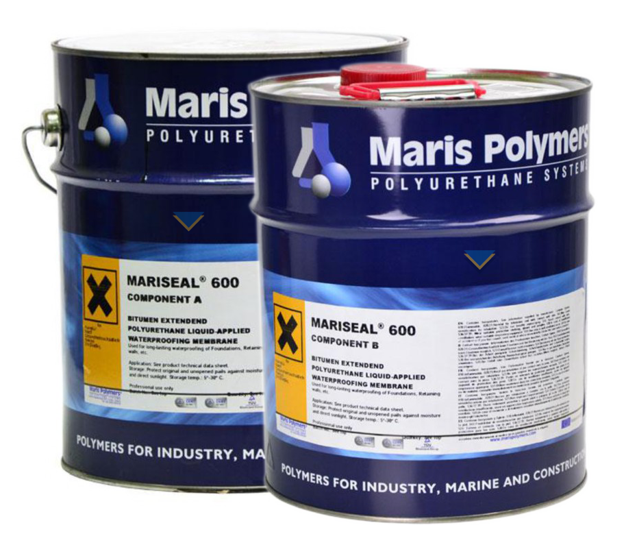 Полиуретановая водонепроницаемая мастика MARISEAL 600 (Комплект 20 + 20 л) фото